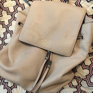 Leather Kate Spade Backpack purse